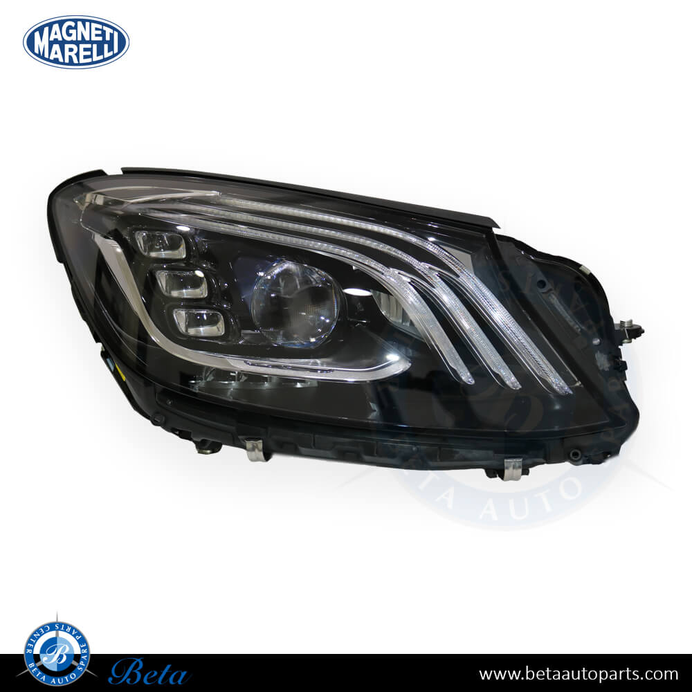 Right Side Headlamp with Night Vision for Mercedes S-Class W222 2018-up models, Part Number 2229068203 Right Side Headlamp with Night Vision for Mercedes S-Class W222 2018-up models, Part Number 2229068203